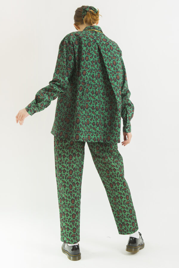 Green Leopard Unisex Shirt