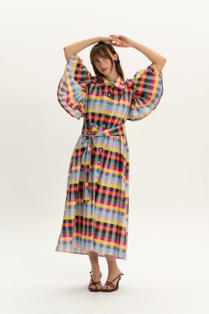 Joy à la table-long dress