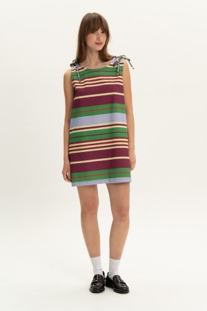 In Control-green mini dress