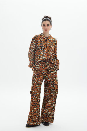 KISS ME TIGER CARGO TROUSERS