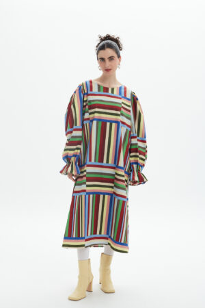 ABOVE TENTS LONG DRESS