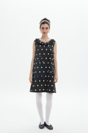 FRIDAY POLKAS MINI DRESS + BOWS